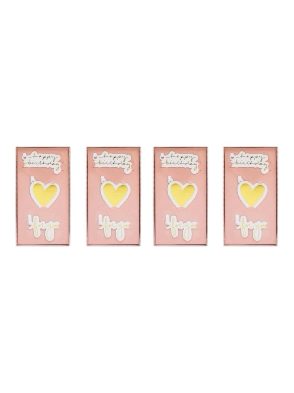Sugar Paper All Occasion 9 Count Gold Foil Gift Tag Set Bundle of 4